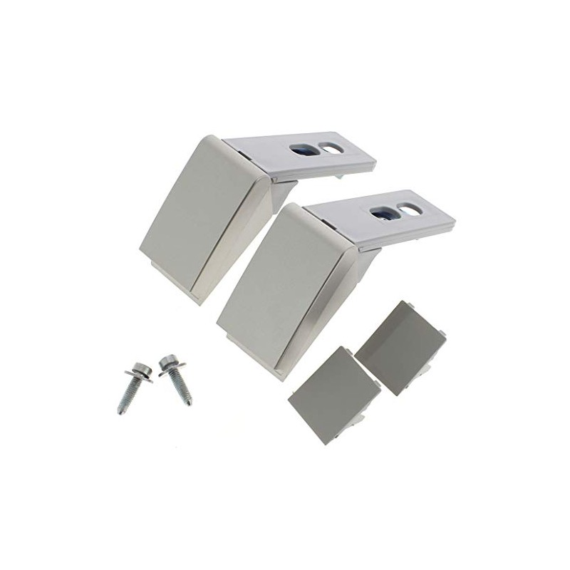 ORIGINAL Door handle Repair Set Door Handle silver Fridge Freezer