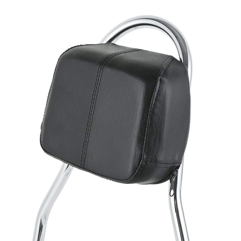 TCMT Chrome Detachable Sissy Bar Backrest Fits For Harley Softail