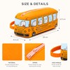 School Bus Pencil Case for Students – Large Capacity Cartoon