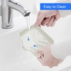 Soap Holder Tray, White Kitchen Sink Organizer with Drainage, 2-Pack