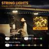 EverBrite Camping String Lights Rechargeable LED 29.5FT 8 Lighting Modes