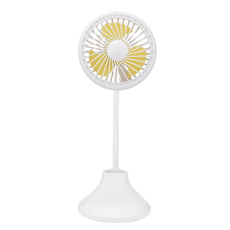 1Pc Mini Desktop Fan with Rechargeable USB and Table Night