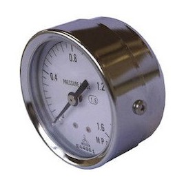 Nippon Seiki BN-PG50-15K Pressure Gauge, 0.1 inch (50 mm) 1/4 MPa, 1.5 MPa