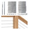 Muzata 100 Pack 1/8" Cable Railing Hardware Kit Swage Lag