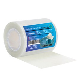 Quality Life 50ft RV Awning Repair Tape, Tent, Waterproof Tarp, Car Cover, Boat Covers, Sail Tape, Outdoor Umbrella Fiber Glass Repair Tape 3.15in