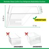 [2 Pack]Upgraded 240337103 Refrigerator Crisper Drawers Bins Suitable For Frigidaire
