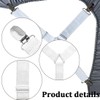 4 Pack Elastic Bed Sheet Straps Bed Sheet Straps with