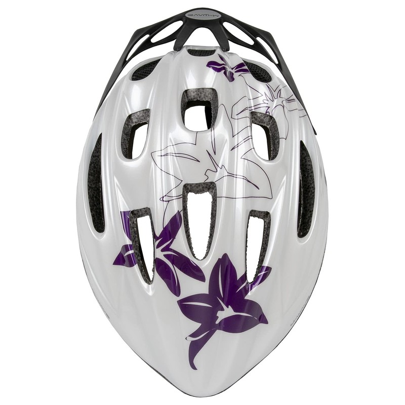 Ventura M-Wave Flower Helmet - White, 58-61 cm