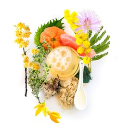 Red Flower Yuzu Mimosa Sea Algae Wash, 8 oz