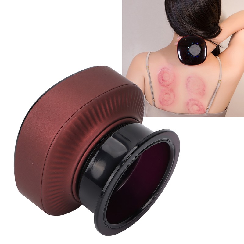 Electric Scraping Massager 4 Gears Adjustable Negative Pressure Scraping Cupping