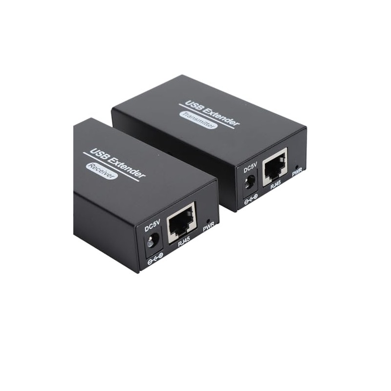 USB Extender Over Ethernet RJ45 LAN Extension with 4 USB