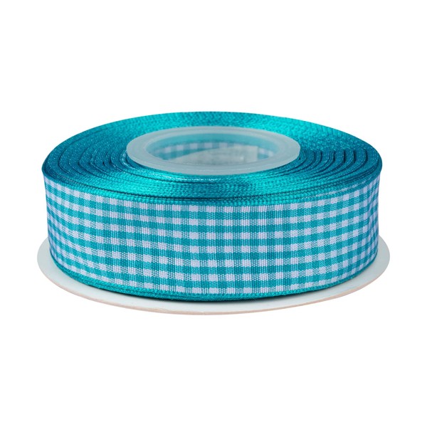 Ribbonitlux Gingham Ribbon, 1 Inch 25 Yd, Plaid Checkered Ribbon