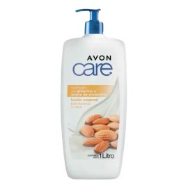 Avon Care Crema Corporal Glicerina Y Aceite De Almendras 1lt