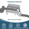 Pontoon Boat Fender Hanger Clips - Quick Installation, 4 Pack
