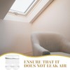 DOITOOL Attic Fan Covers insulated, Insulation Covers with Adhesive for
