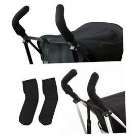 KOMBIUDA Stroller Handle for Umbrella Stroller Models Stretchable Grip for Carriages Hook Closure Fit Easy to Use Protects Handles