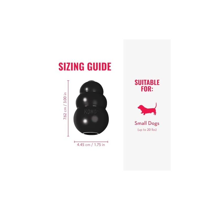 KONG Extreme Juguete para Perro, negro