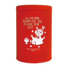 Moomin Maruei Nissan Fabori Coffee Container, Gift, Present, Moisture Proof Sealed Storage Container, Canister, 7.1 - 8.8 oz (200 - 250 g) (Little Mi)