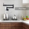ZTT Stainless Stretchable Double Joint Swing Arm Pot Filler Rotatable