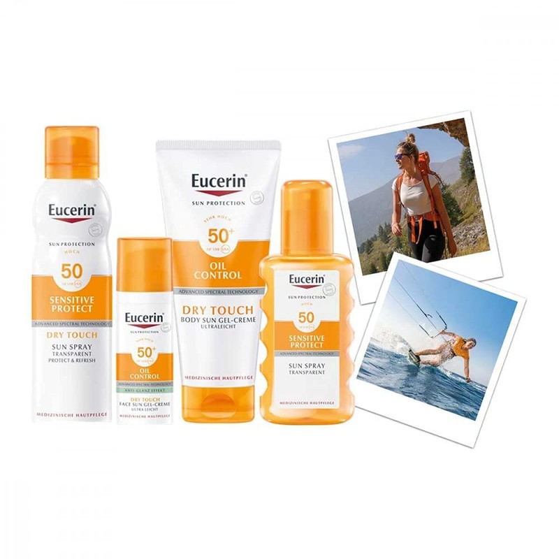Eucerin Dry Touch Sun Gel Cream Ultralight SPF 50+ 200ml
