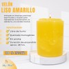 Velón Color Amarillo 500grs-Luz María
