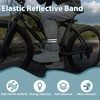 wilcractk Trouser Clip Reflective Band with Trouser Protection for Cyclists,