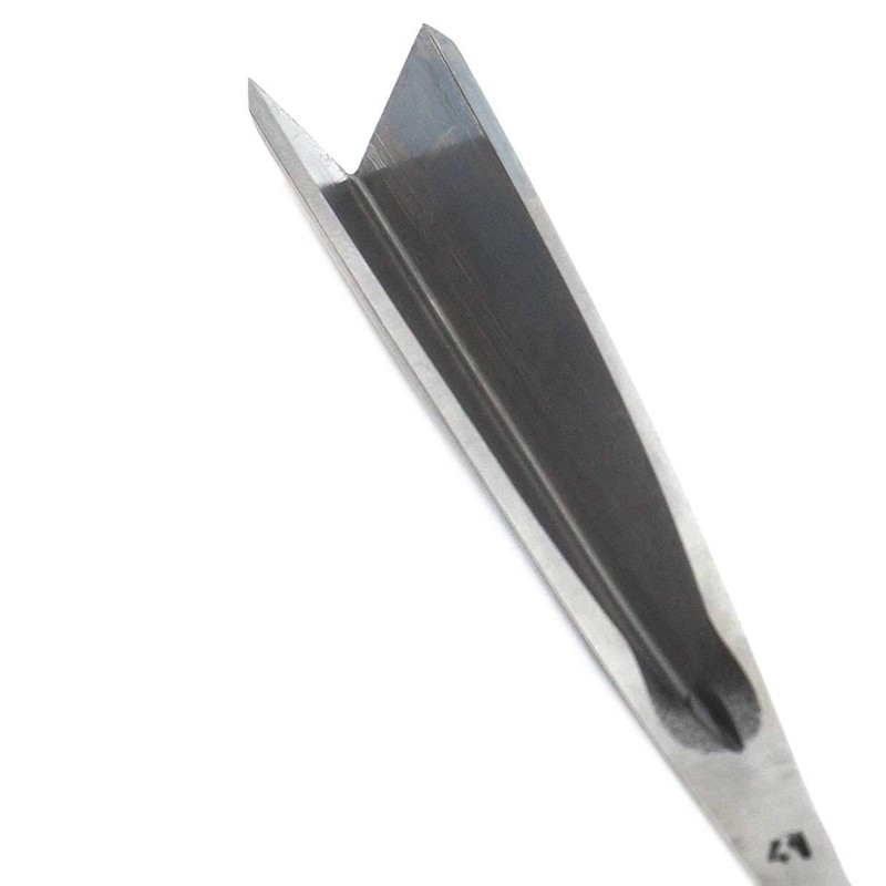 Stubai 554102 2 mm Long and Polished Woodcarving Chisel