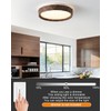 ANYLOVE 15 inch LED Flush Mount Ceiling Light Fixture,3000K 4000K