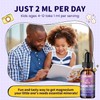 Kids Magnesium Liquid Drops-Magnesium Glycinate Liquid for Kids Supplement-w/L-theanine, Omega-3,