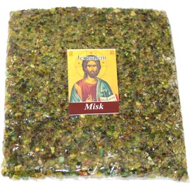 Holy Land Market Jerusalem Crushed and Sealed Flower Incense from The Holy Land (Misk, 3.5 Ounces)