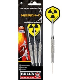 Bulls Mission Steel Dart – Silver, 21g