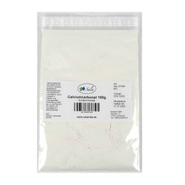 Sala Calcium Carbonate Chalk E 170 CaCO3 (100 g Bag)