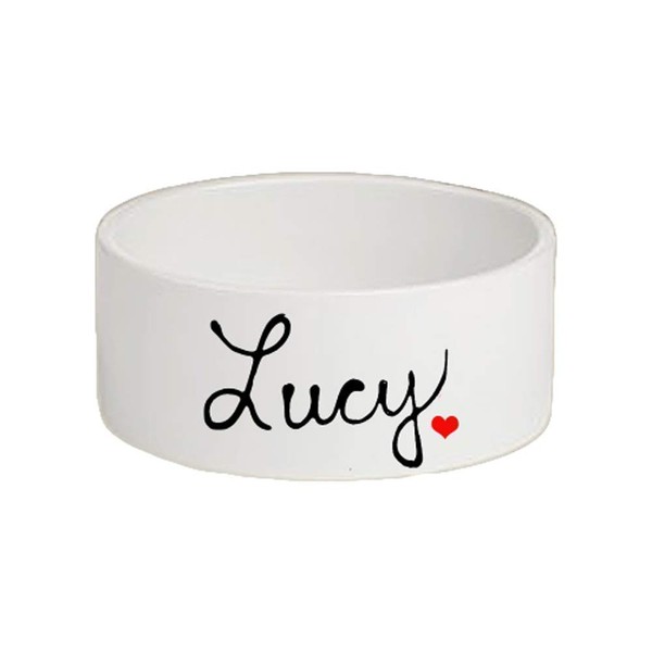 Personalized Dog Bowl - Large Custom Dog Bowl with Name