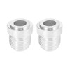 X AUTOHAUX 2pcs AN10 -AN10 5/8" Tube OD NPT Pipe
