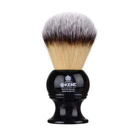 Kent Brushes Extra Large Synthetic Black Shaving Brush - BLK12S