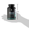Ácido Fólico 240 Cápsulas Brócoli Espinaca Ingredientes Naturales Folic Acid
