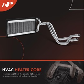 A-Premium HVAC Heater Core Compatible with Lexus GS300 2000-2005, GS400 2000-2000, GS430 2001-2005, SC430 2002-2010, Convertible, Sedan, Replace# 87107-30530