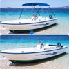 KAKIT 3 4 Bow Bimini Tops for Boats with Mesh