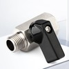 TAILONZ PNEUMATIC 6PCS 1/4 Inch Mini Brass Ball Valve Shut