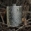 Wentworth Pewter- Hammered Pewter Kidney Flask,Hip Flask, Spirit Flask, 6oz