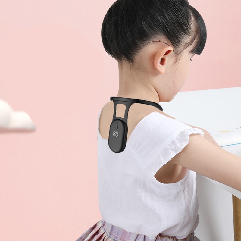 Intelligent Posture Trainer with LCD Prevent Hunchback Accurate Monitoring Hanging