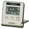 Seiko Clock Travel Alarm Clock, Radio Wave, Digital, Automatic Lighting,