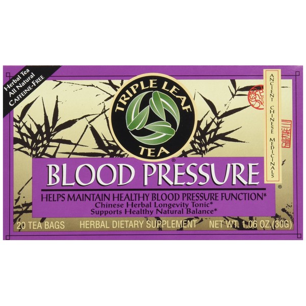 Triple Leaf, Tea Bags, Blood Pressure, 1.06 oz, 20 ct