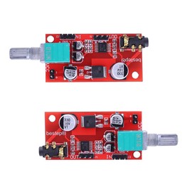 MAX4410 Headphone Amplifier Board DC 3-12V Headset Amplifier Miniature Earphone Amplifier Module Power Preamplifier 2pcs
