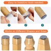 SUHOMMY Protector Patas Sillas, 32 Protección de Silicona para Muebles,