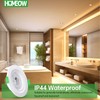 HOMEOW HOMEOW Set of 12 LED recessed spotlights 230V 5W,