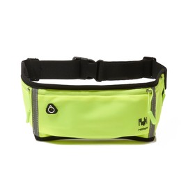 MiHaya Running Pouch, Lightweight, Waterproof, Fit, Stylish, Stretchable, Men's, Women's, Earphone Holes, Jogging, Marathon, Running, green (light green)
