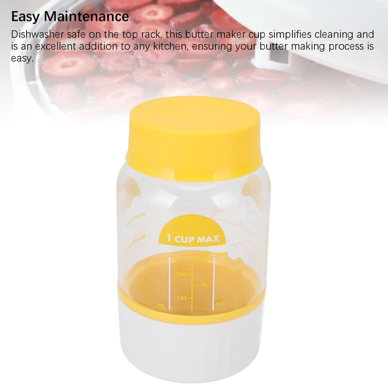 Buttercup Butter Maker, Multifunctional Cream Separator Butter Making Bottle, Create