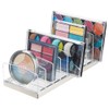 mDesign Kosmetik Organizer aus Kunststoff – Schminkaufbewahrung mit 9 Steckplätzen