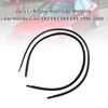 Topteng 2pcs L+R Door Roof Side Molding passend für Honda